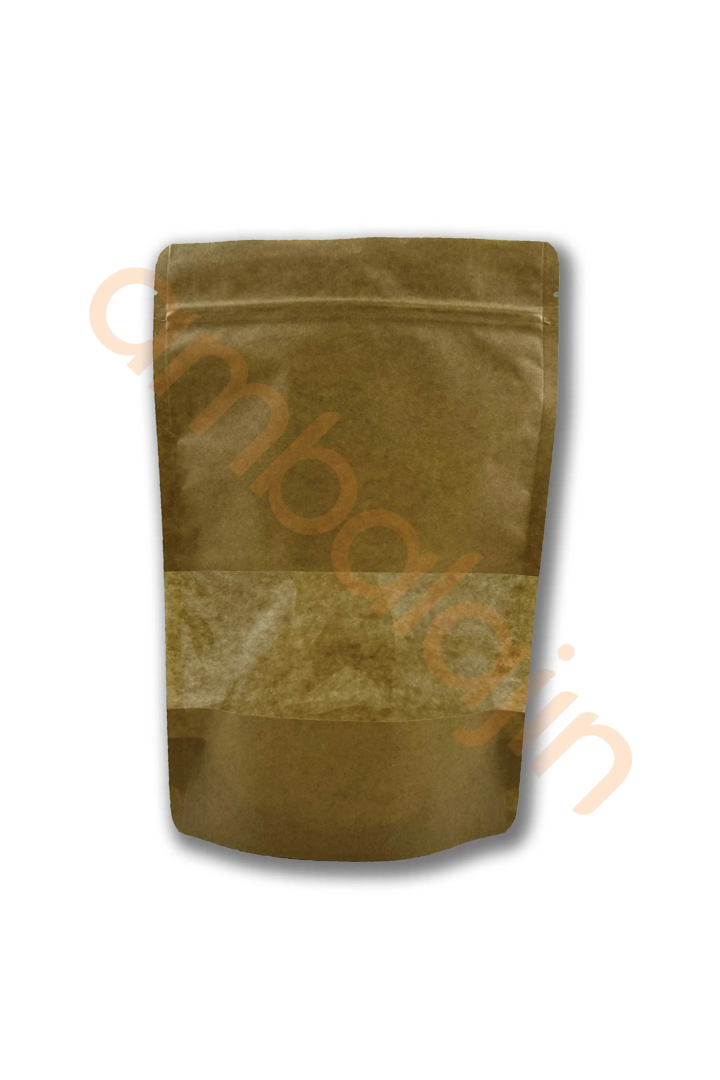 20×30 cm Kraft Pencereli Doypack