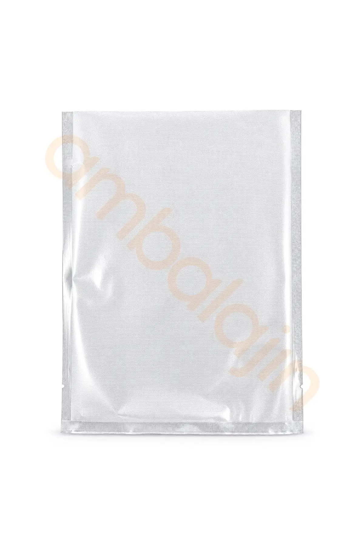 50 Adet 25×35 cm Tırtıklı Vakum Torbası – Şeffaf Vakum Poşeti